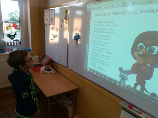 Grafika #1: DZIEŃ GŁOŚNEGO CZYTANIA W KLASIE 1 i 2