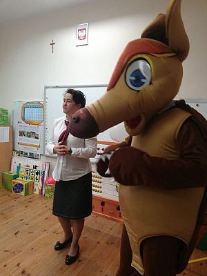 Grafika #4: Odwiedziny pancernika SKO.