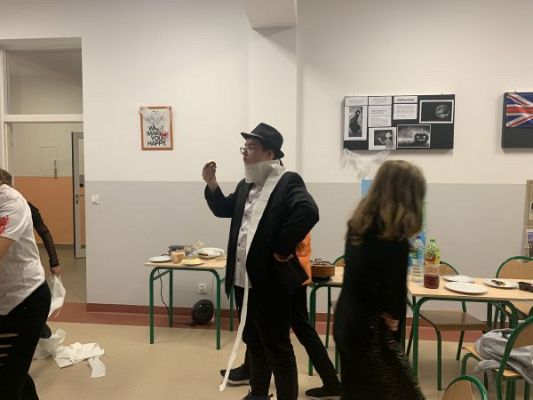 Grafika #8: Wieczór halloweenowy klasy 7