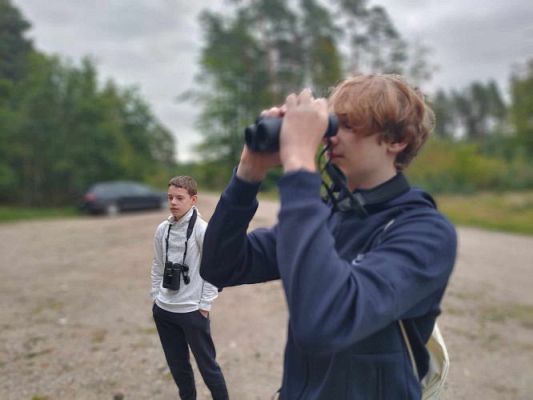 Grafika #4: Warsztaty ornitologiczne w okolicach Jeziora Sarbsko