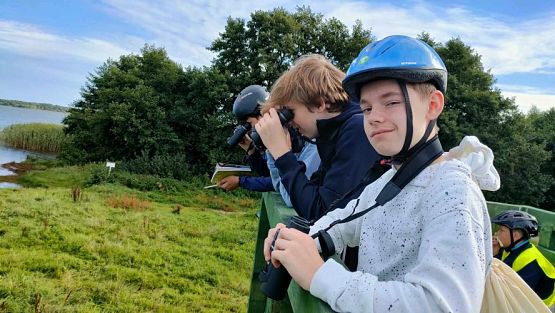 Grafika #12: Warsztaty ornitologiczne w okolicach Jeziora Sarbsko