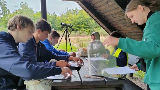 Grafika #15: Warsztaty ornitologiczne w okolicach Jeziora Sarbsko