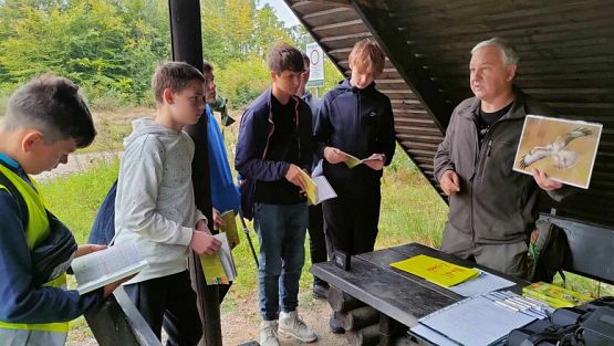 Grafika #16: Warsztaty ornitologiczne w okolicach Jeziora Sarbsko