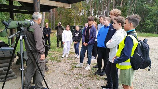 Grafika #24: Warsztaty ornitologiczne w okolicach Jeziora Sarbsko