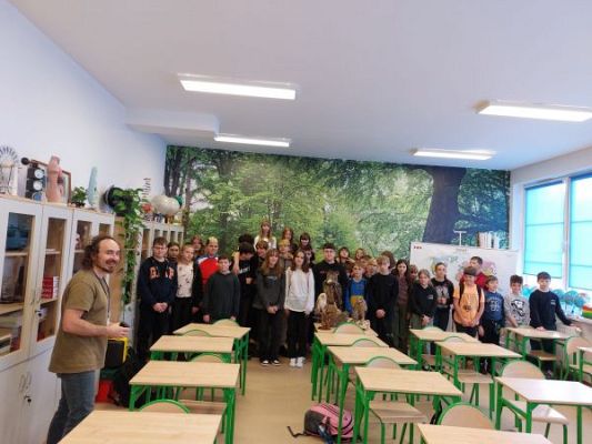 Grafika #1: Warsztaty przyrodnicze dla uczniów ze Szkoły Podstawowej w Maszewku