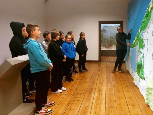 Grafika #1: Nawigacja w przyszłość, czyli lekcje z klimatem w Słowińskim Parku Narodowym-zajęcia warsztatowe.