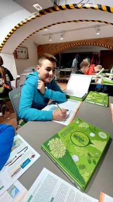 Grafika #2: Nawigacja w przyszłość, czyli lekcje z klimatem w Słowińskim Parku Narodowym-zajęcia warsztatowe.