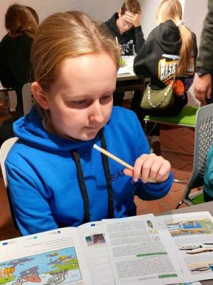 Grafika #7: Nawigacja w przyszłość, czyli lekcje z klimatem w Słowińskim Parku Narodowym-zajęcia warsztatowe.