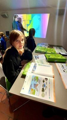 Grafika #9: Nawigacja w przyszłość, czyli lekcje z klimatem w Słowińskim Parku Narodowym-zajęcia warsztatowe.