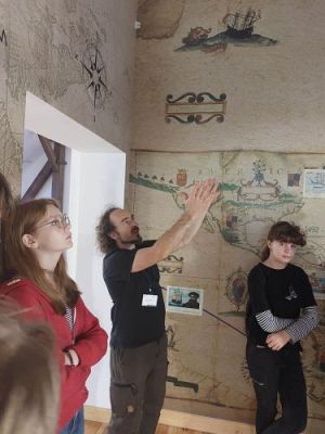 Grafika #21: Nawigacja w przyszłość, czyli lekcje z klimatem w Słowińskim Parku Narodowym-zajęcia warsztatowe.