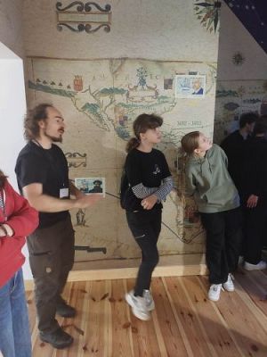 Grafika #22: Nawigacja w przyszłość, czyli lekcje z klimatem w Słowińskim Parku Narodowym-zajęcia warsztatowe.