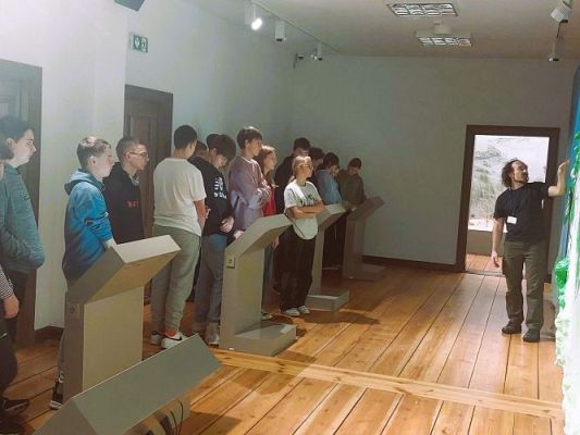 Grafika #30: Nawigacja w przyszłość, czyli lekcje z klimatem w Słowińskim Parku Narodowym-zajęcia warsztatowe.