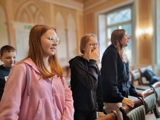 Grafika #0: Wycieczka do Wejherowa w ramach lekcji języka kaszubskiego, część II.