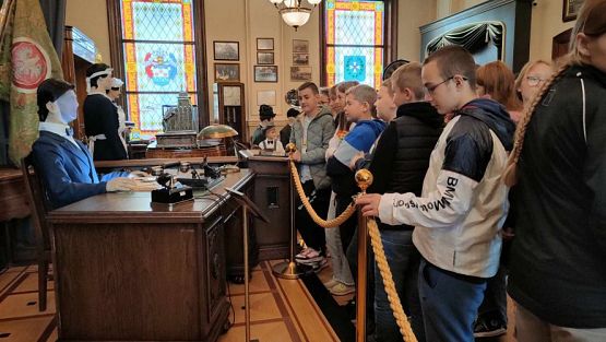 Grafika #8: Wycieczka do Wejherowa w ramach lekcji języka kaszubskiego, część II.