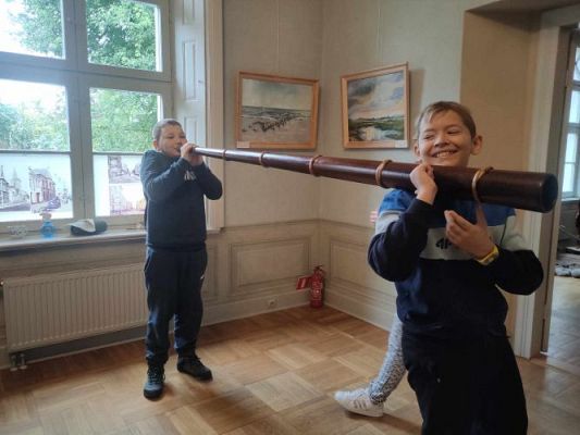 Grafika #22: Wycieczka do Wejherowa w ramach lekcji języka kaszubskiego, część II.