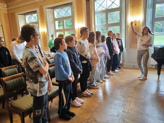 Grafika #27: Wycieczka do Wejherowa w ramach lekcji języka kaszubskiego, część II.