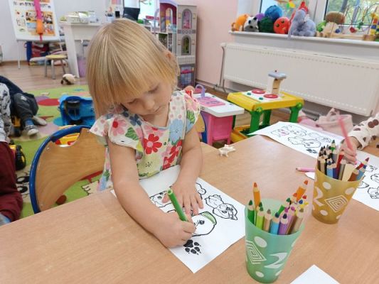 Grafika #8: Dzień Kundelka u maluszków