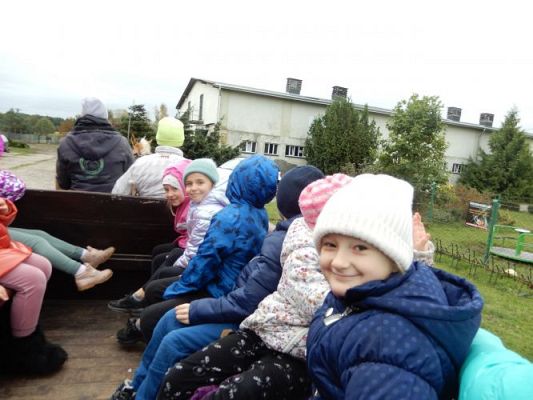 Grafika #59: Przedszkolaki w Stadninie Koni w Nowęcinie