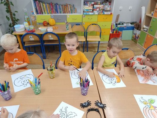 Grafika #47: Dzień Dyni u maluszków