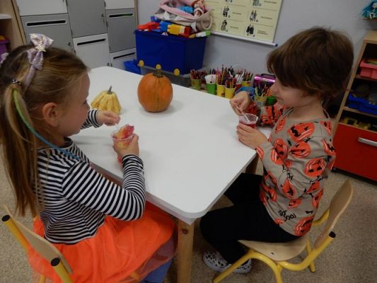 Grafika #2: Dzień dyni w przedszkolu