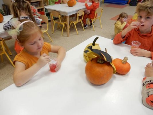 Grafika #3: Dzień dyni w przedszkolu