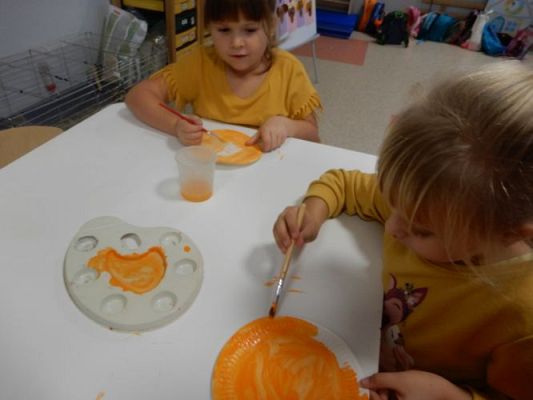 Grafika #4: Dzień dyni w przedszkolu