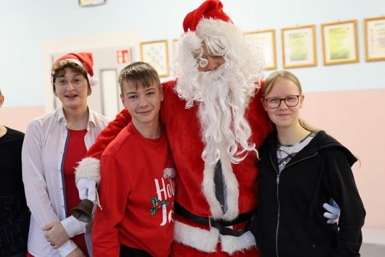 Grafika #10: Wizyta Mikołaja