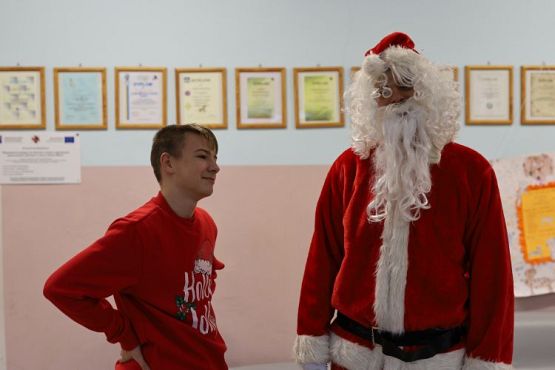 Grafika #11: Wizyta Mikołaja