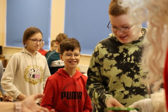 Grafika #13: Wizyta Mikołaja