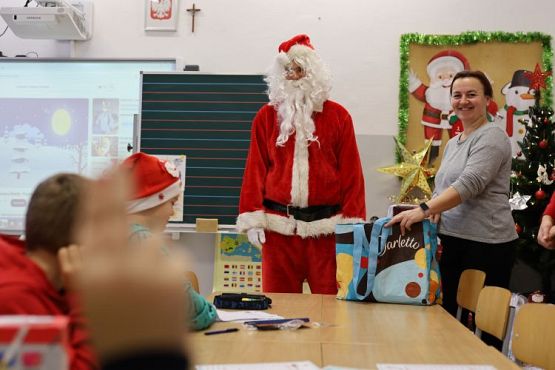 Grafika #24: Wizyta Mikołaja