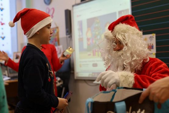 Grafika #26: Wizyta Mikołaja