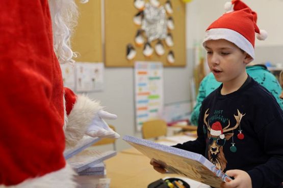 Grafika #28: Wizyta Mikołaja