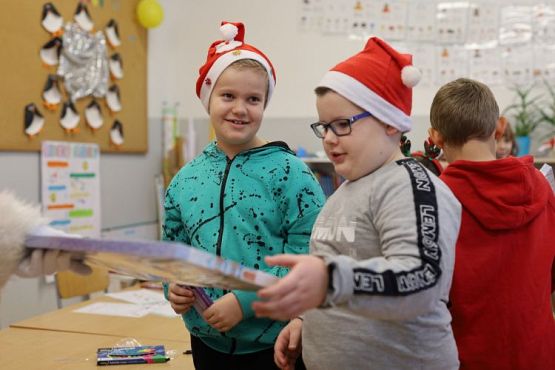 Grafika #29: Wizyta Mikołaja