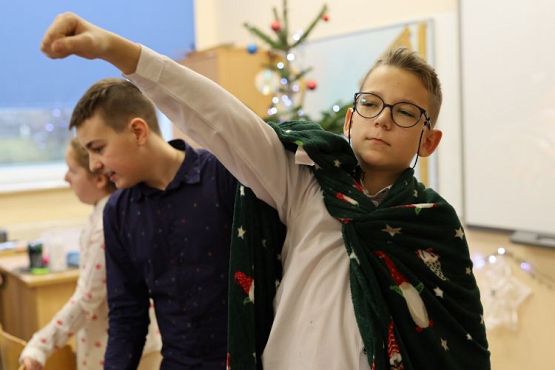 Grafika #15: Wigilie klasowe