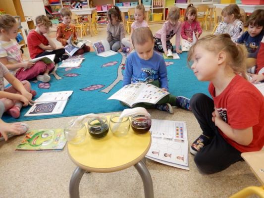 Grafika #4: Eksperymenty u przedszkolaków