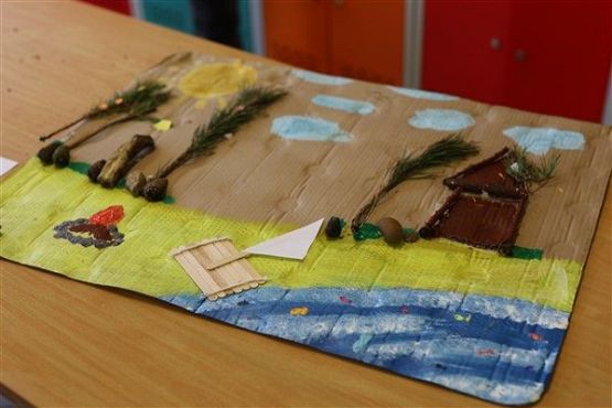 Grafika #28: Ferie w szkole - bezludna wyspa