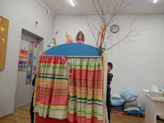 Grafika #5: Wiosenne przedstawienie w klasie I