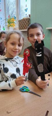 Grafika #2: Warsztaty lalkarskie w klasie drugiej