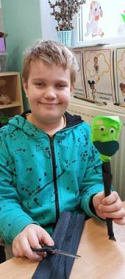 Grafika #4: Warsztaty lalkarskie w klasie drugiej