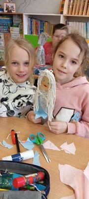 Grafika #6: Warsztaty lalkarskie w klasie drugiej