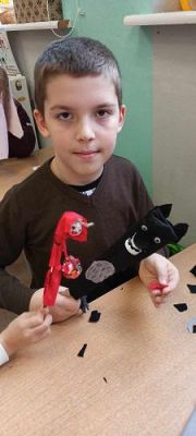 Grafika #10: Warsztaty lalkarskie w klasie drugiej