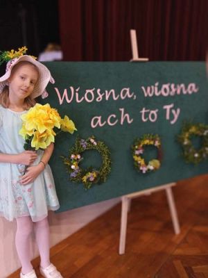 Grafika #2: Wiosna, wiosna ach to Ty - Konkurs Gminnej Biblioteki w Wicku