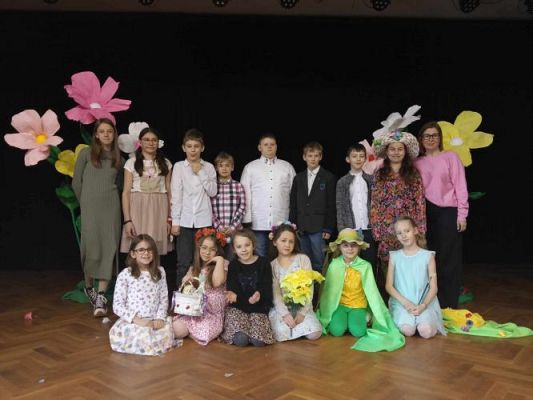 Grafika #6: Wiosna, wiosna ach to Ty - Konkurs Gminnej Biblioteki w Wicku