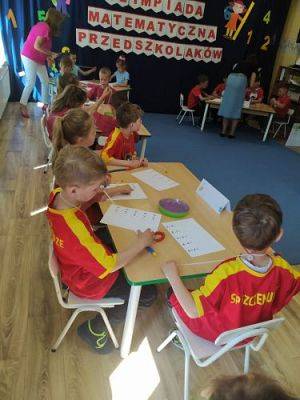 Grafika #1: I Olimpiada Matematyczna Przedszkolaków