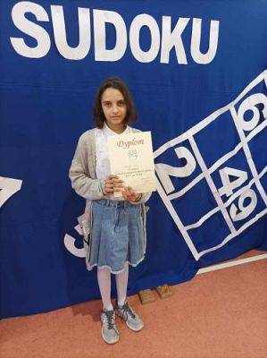 Grafika #2: Gminny konkurs Sudoku w Maszewku